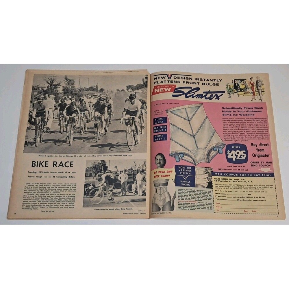 Picture Magazine Minneapolis Sunday Tribune 9/23/1956 Minnesota Gophers Welk - Picture 7 of 9